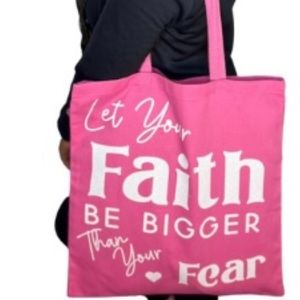 Custom made tote bag. Comes in different colors